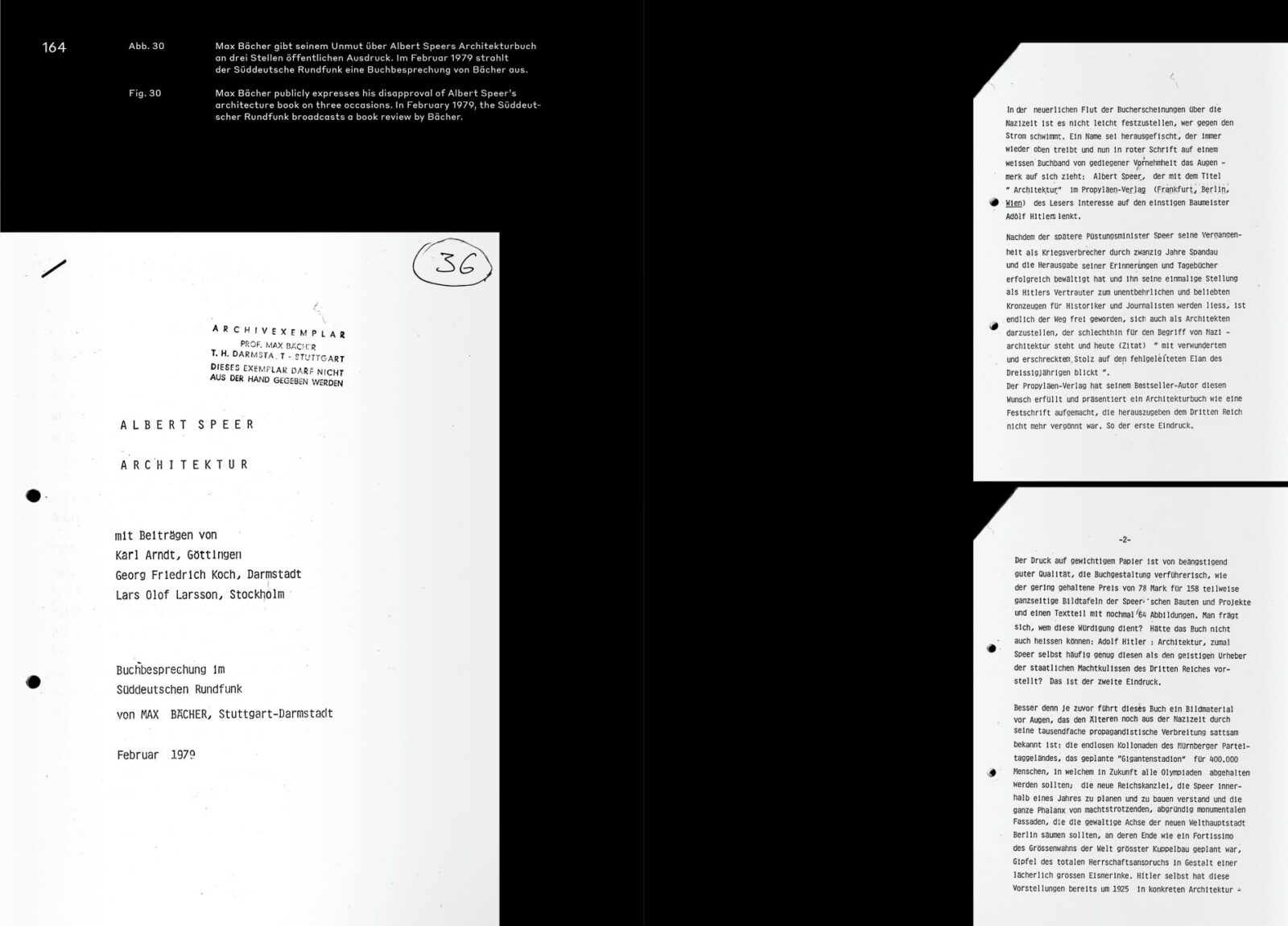 Faschismus und Architektur. Max Bächers Auseinandersetzung mit Albert Speer (CCSA TOPICS 2) – Bild 14