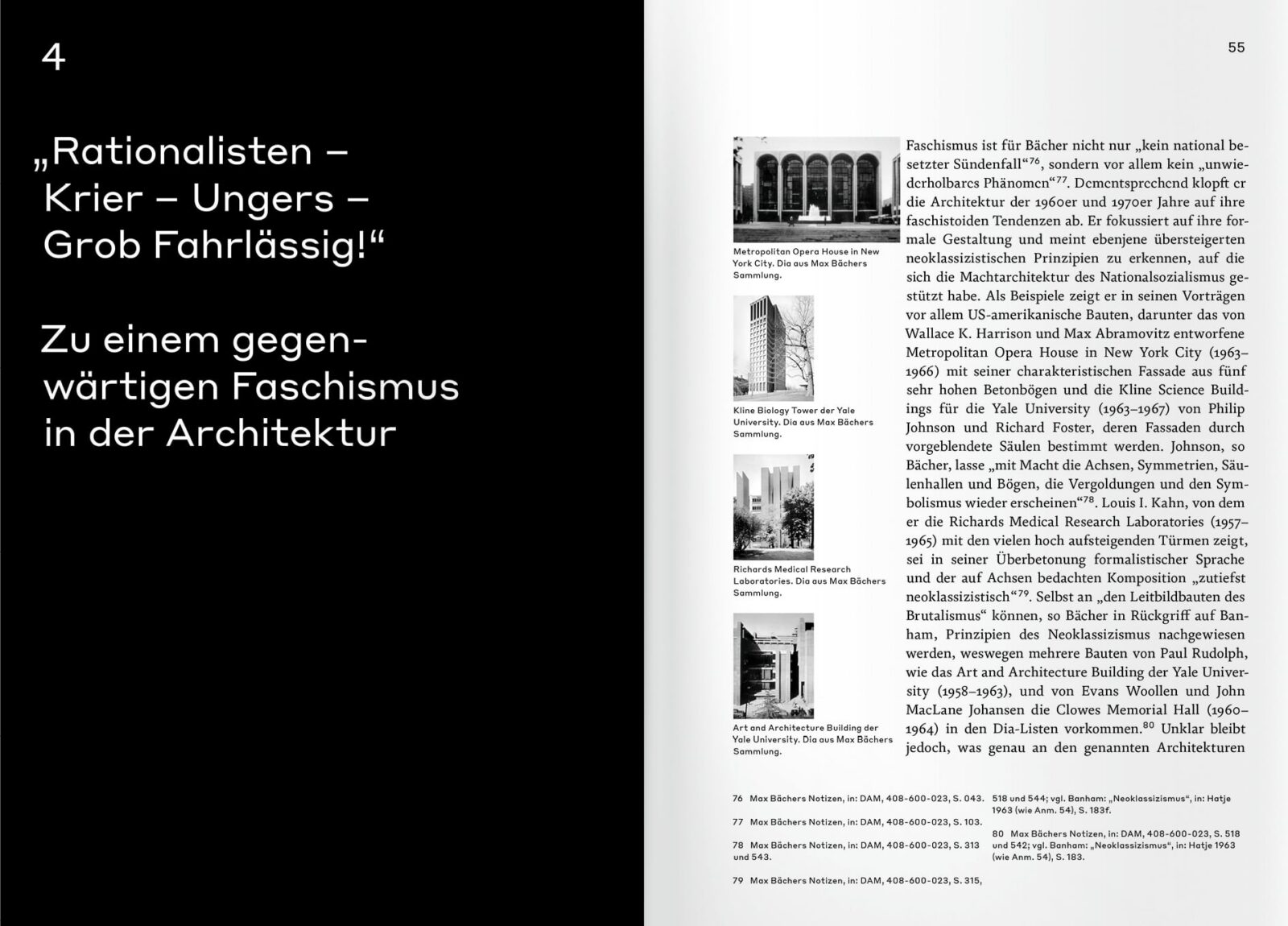 Faschismus und Architektur. Max Bächers Auseinandersetzung mit Albert Speer (CCSA TOPICS 2) – Bild 6