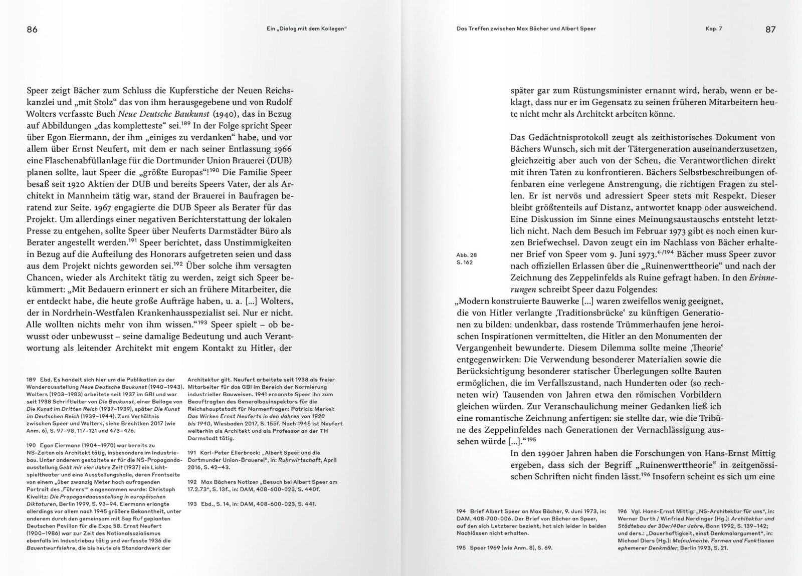 Faschismus und Architektur. Max Bächers Auseinandersetzung mit Albert Speer (CCSA TOPICS 2) – Bild 7