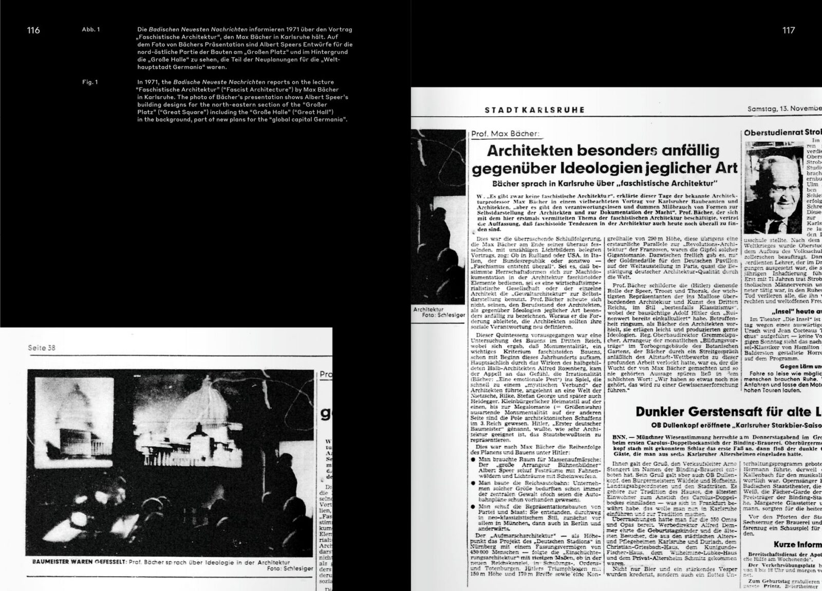 Faschismus und Architektur. Max Bächers Auseinandersetzung mit Albert Speer (CCSA TOPICS 2) – Bild 8