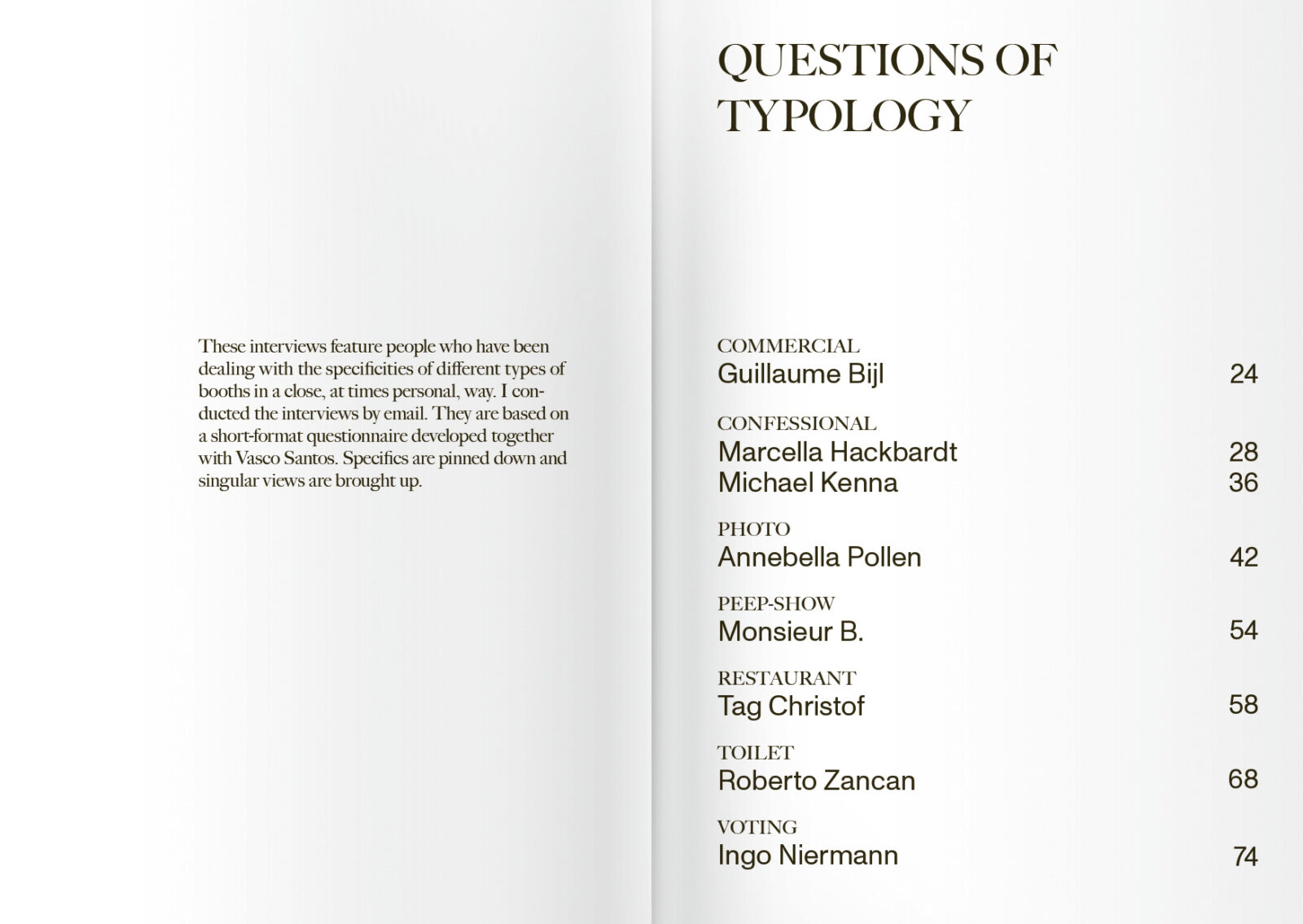 Typology of Intimacy. An Emotional Catalog of Booths – Bild 3