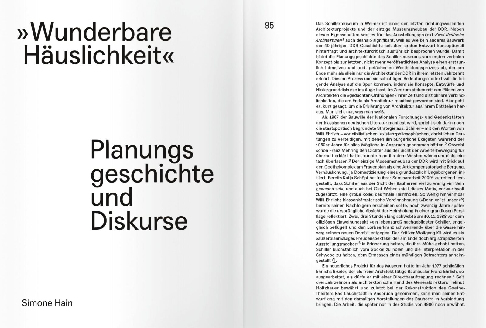 Das Schillermuseum in Weimar – Ein Stadtbaustein der Ostmoderne – Bild 6