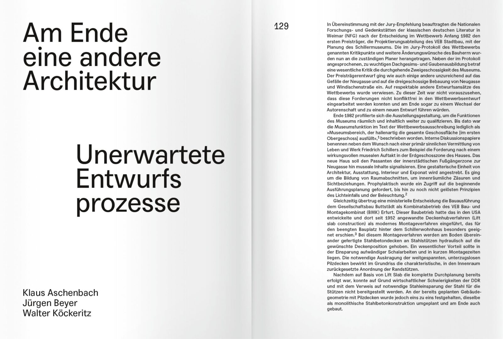 Das Schillermuseum in Weimar – Ein Stadtbaustein der Ostmoderne – Bild 8