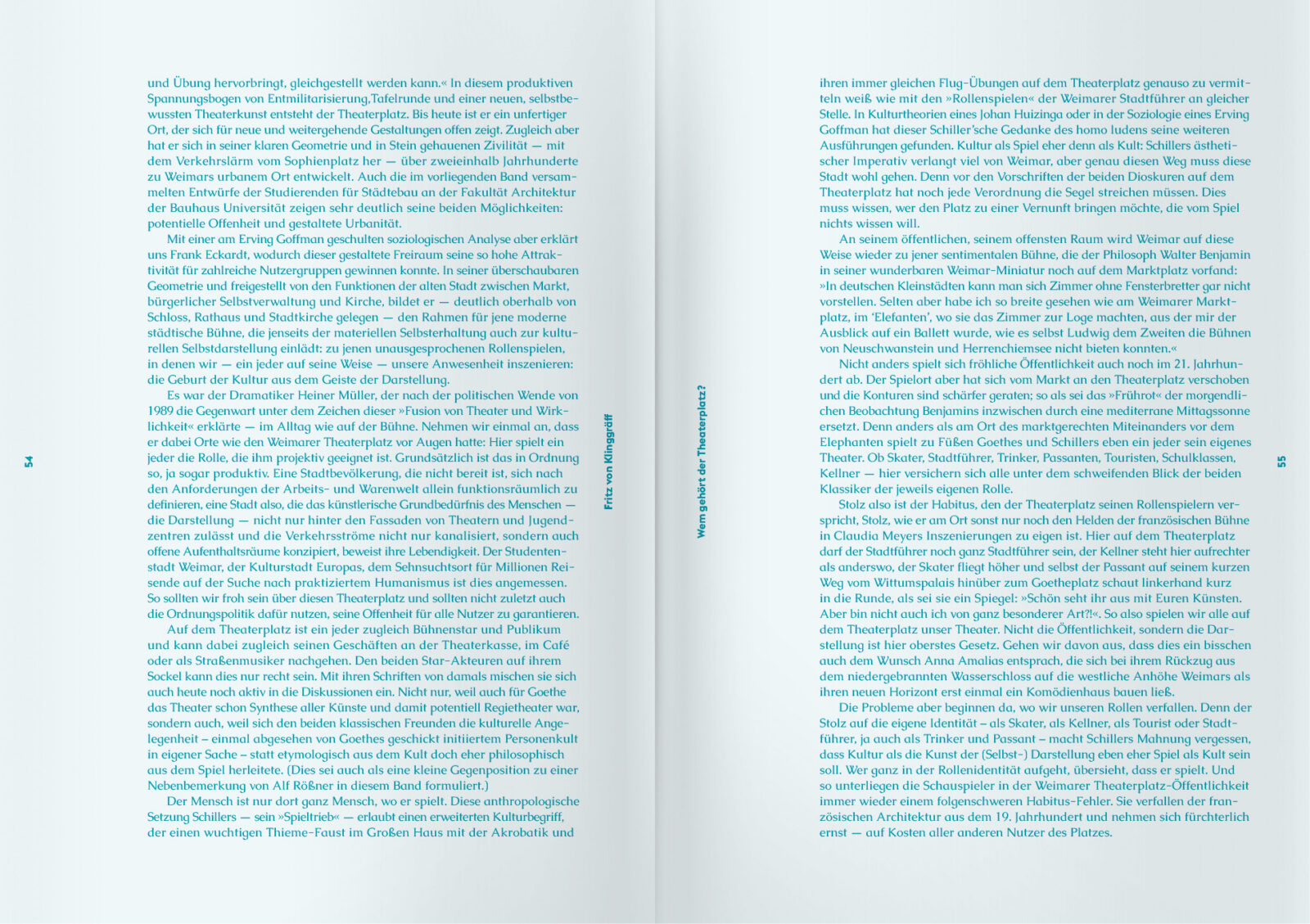 Weimar Theaterplatz – Klassikkult und Alltagskultur – Bild 10