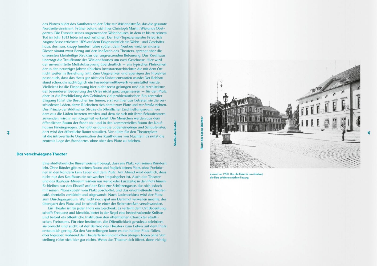 Weimar Theaterplatz – Klassikkult und Alltagskultur – Bild 8